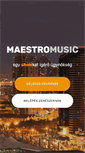 Mobile Screenshot of maestromusic.hu
